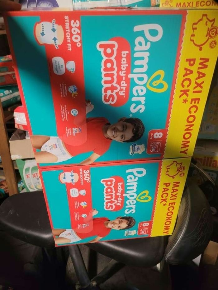 Pampers pants taille 8