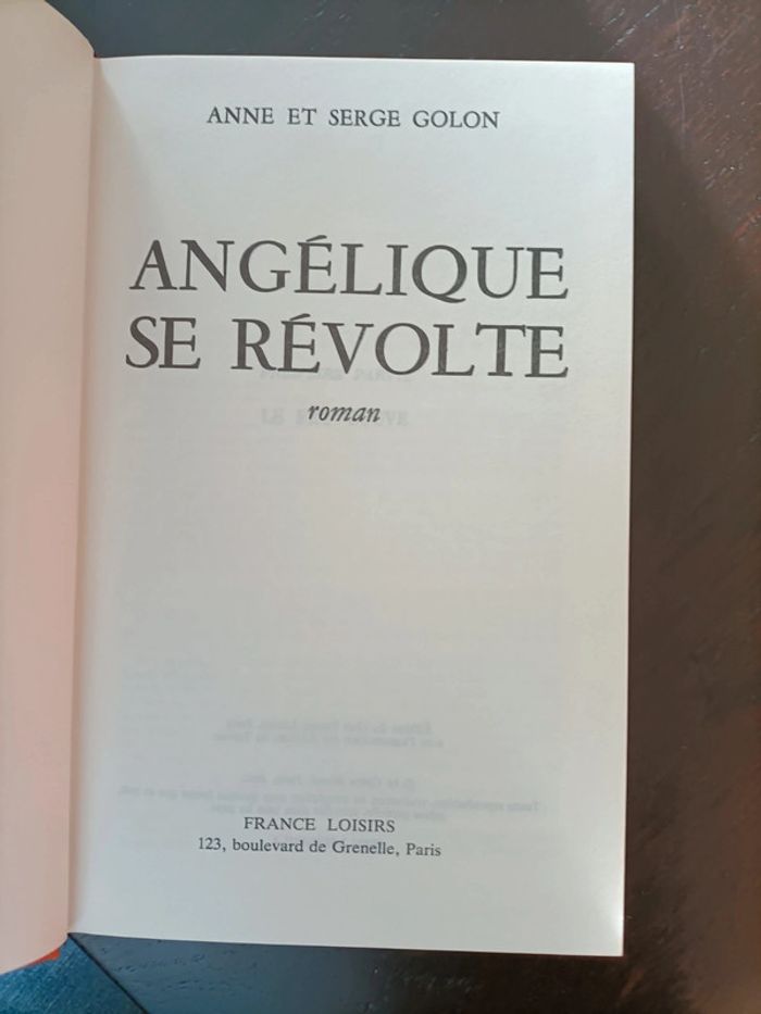Angélique se révolte - photo numéro 2