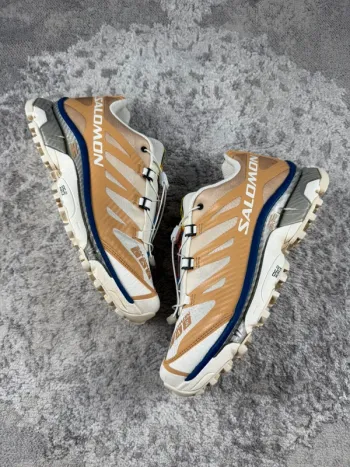 Salomon XT-4 OG - Tire Vanilla Ice - Beige & White & Blue