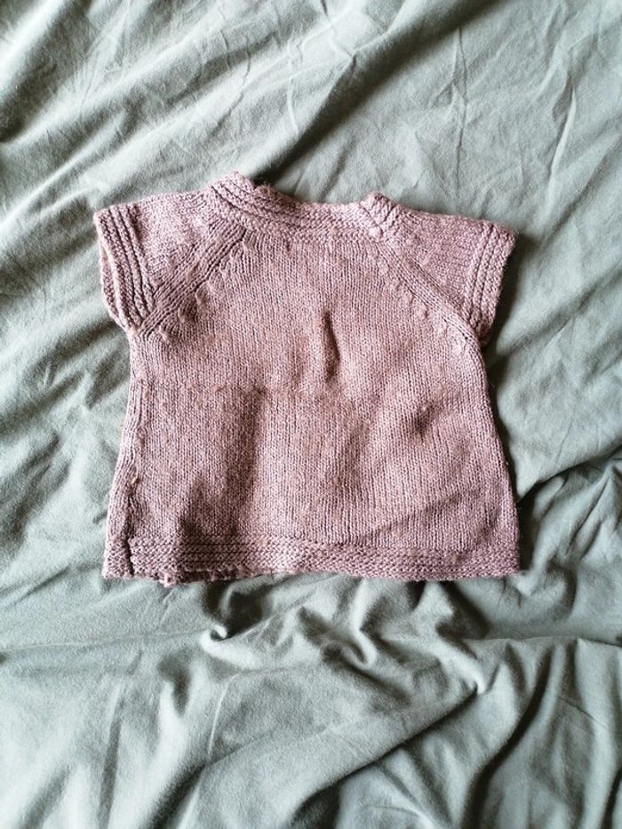 Pull sans manches vertbaudet 24mois - photo numéro 3