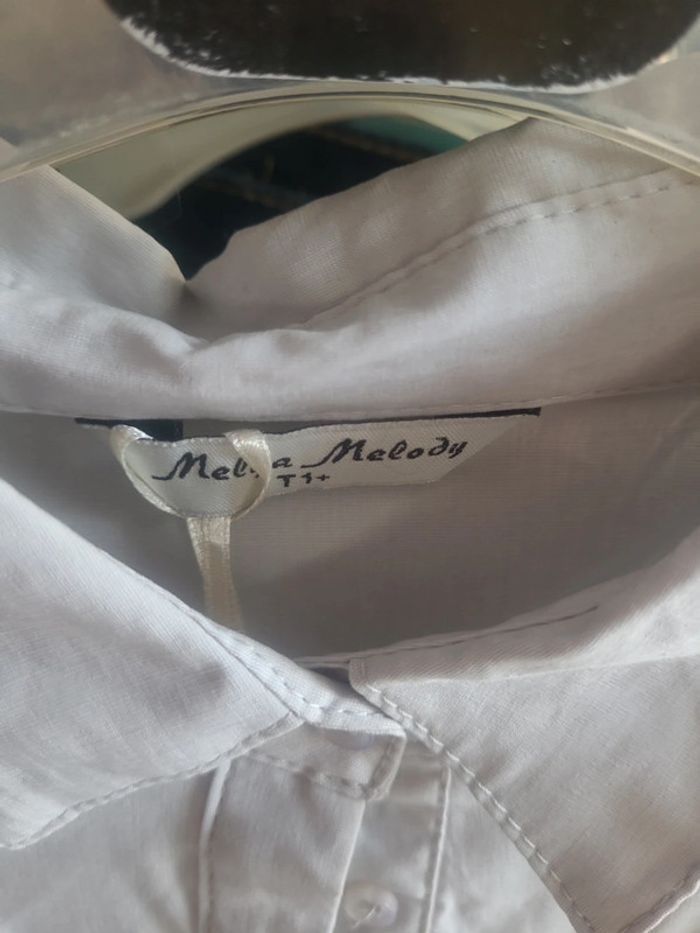 Chemise unie grise - photo numéro 2