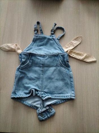 Salopette short