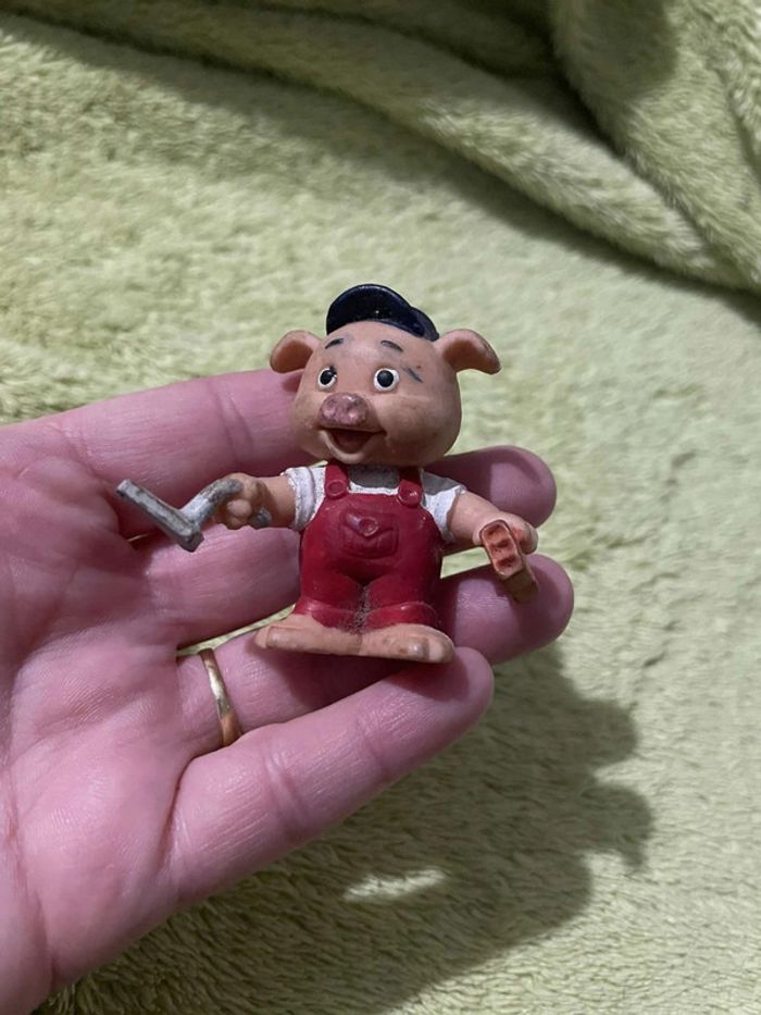 Figurine Vintage Cochon Disney Educo Baby - photo numéro 2