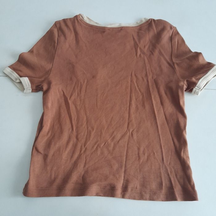 Tee shirt marron - photo numéro 3