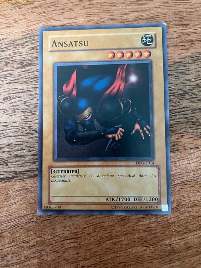 Carte Yu-Gi-Oh! Ansatsu DDY-F014 1996