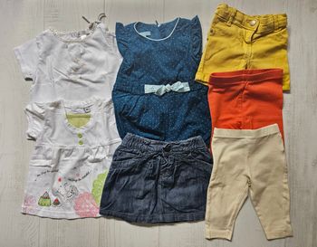 Vêtements été fille 6 mois