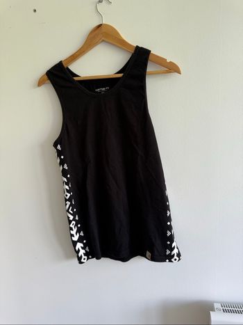 Haut de sport noir blanc carhatt taille 34 XS