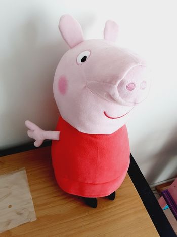 Grande Peluche Peppa Pig 45 cm neuve