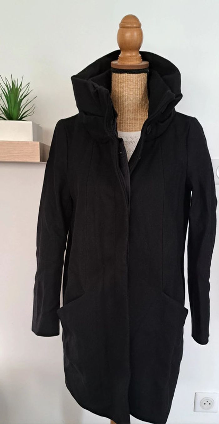 Manteau noir Zara - photo numéro 4