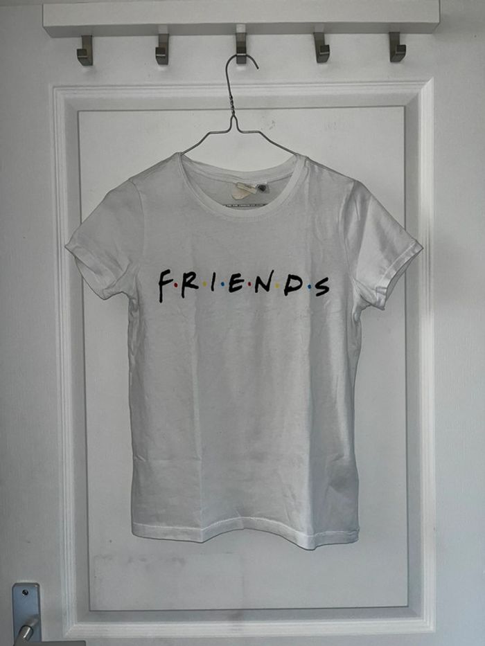 T-shirt Friends blanc, taille XS