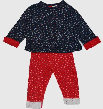 Ensemble Cardigan + Legging 6 mois en coton Petit Bateau