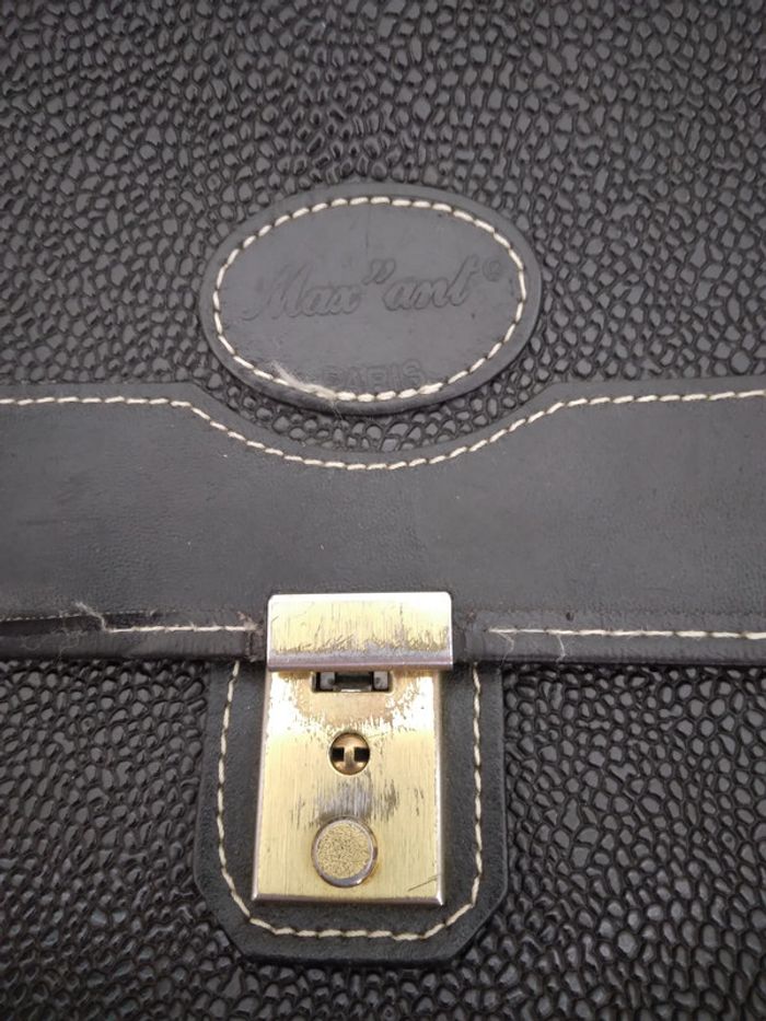 Sac à main cuir noir - photo numéro 4