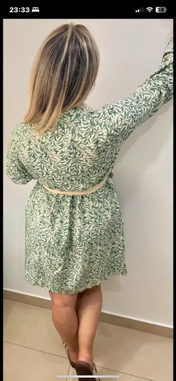 Robe chemise fluide - photo numéro 8