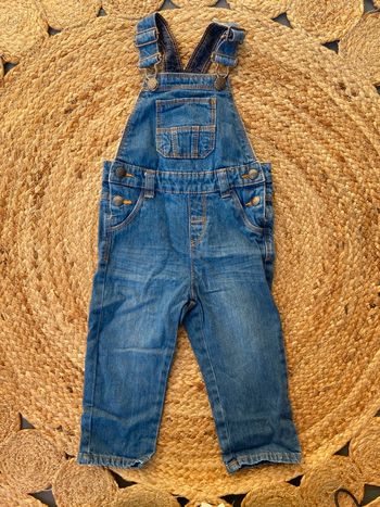 Salopette jean garçon 24 mois Kiabi