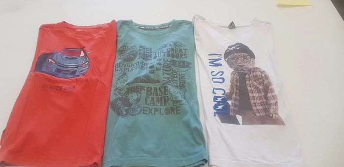 Lot de 3 manches longues