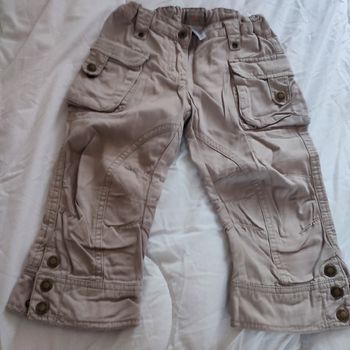 Pantalon Cargo beige La Redoute 5 ans