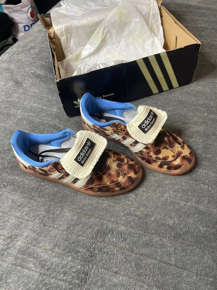 Adidas Sanba OG Bleu Leopard 36.5