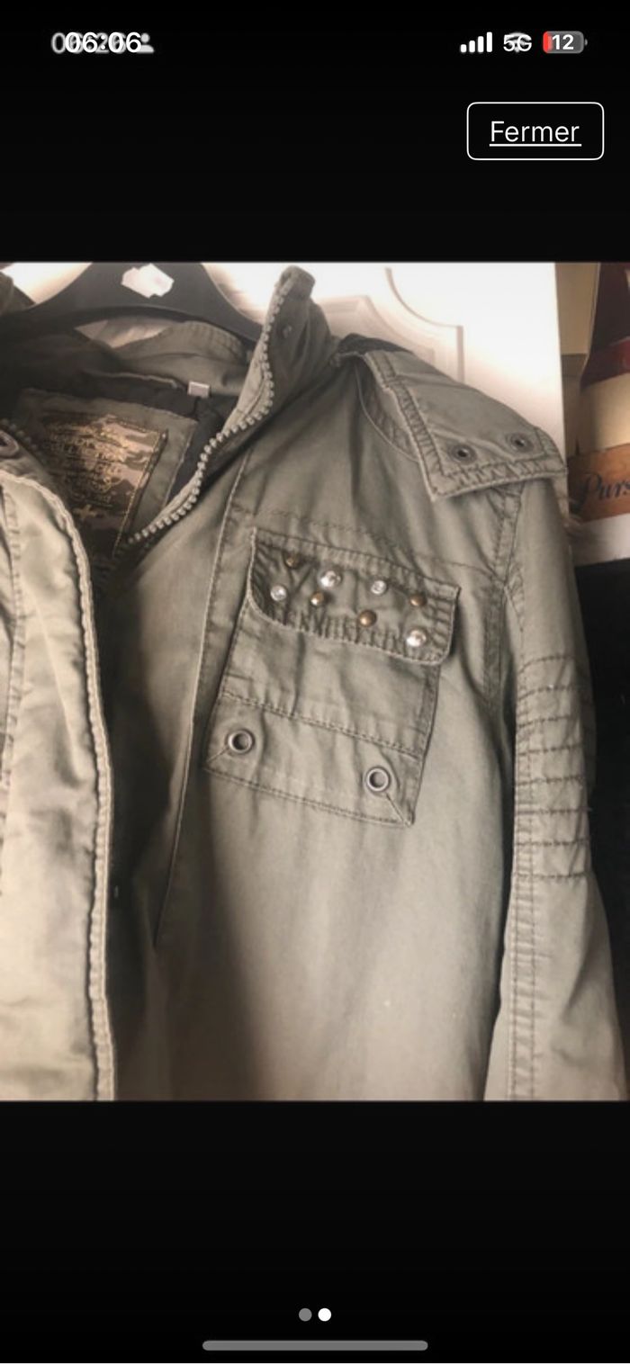 Parka kaki