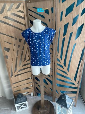 T-shirt fille 10 ans motif cygnes