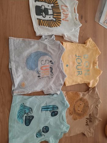 Lot de 5 t-shirts