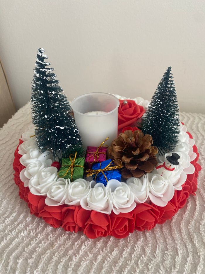 Décoration noël table ou meuble - photo numéro 3