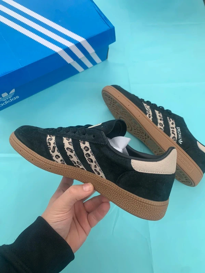 Adidas Handball Spezial Léopard Noir 36 - photo numéro 5