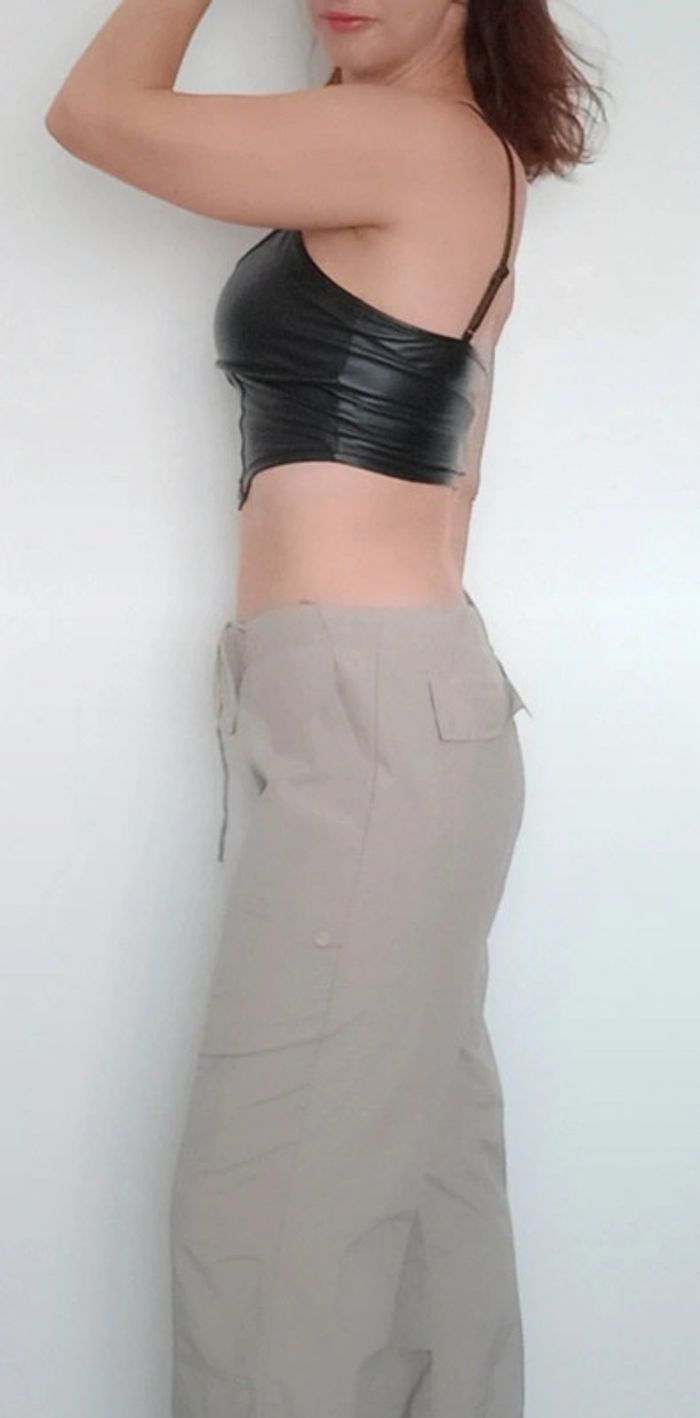 Pantalon casual large parachute léger taille 40 - photo numéro 6