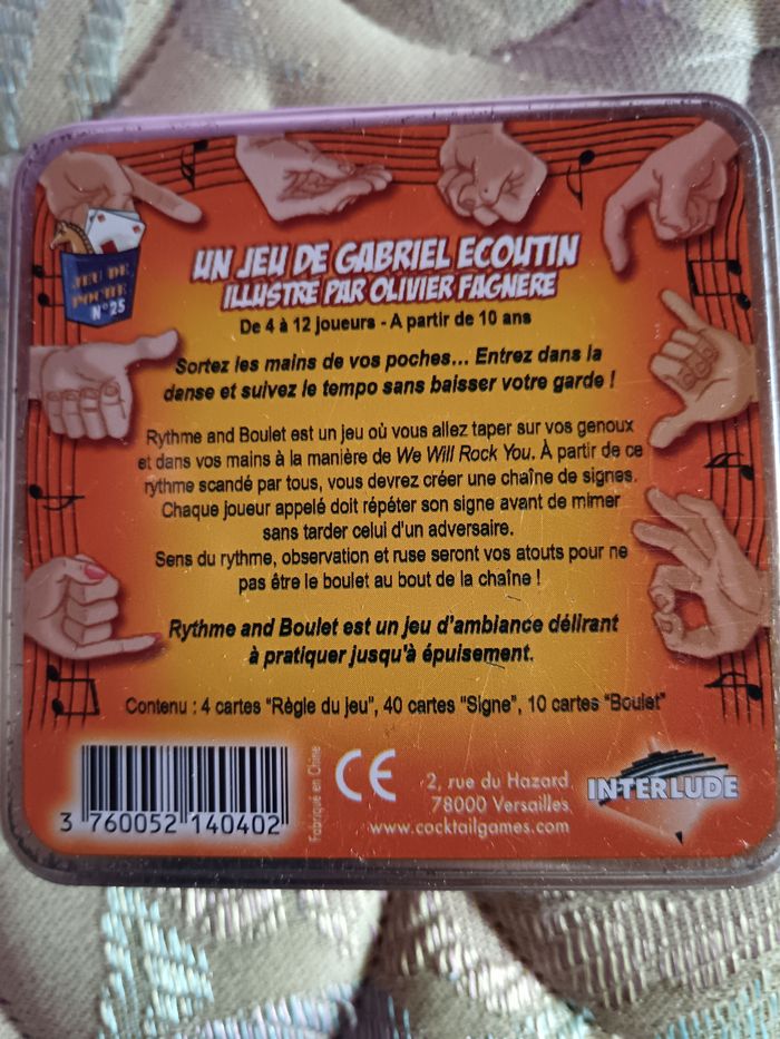 Jeu Rythme and Boulet - photo numéro 2