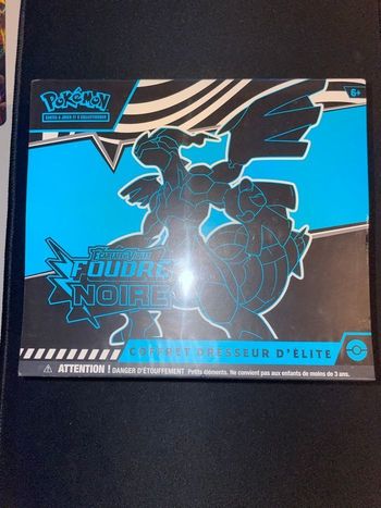 Etb Foudre noir ev10.5 Pokémon 