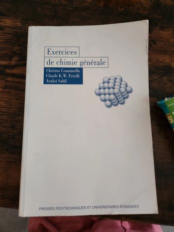 Livre : Exercices de chimie générale