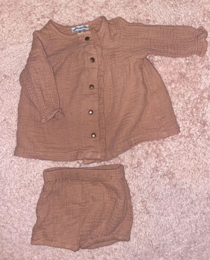 Robe + short 3mois