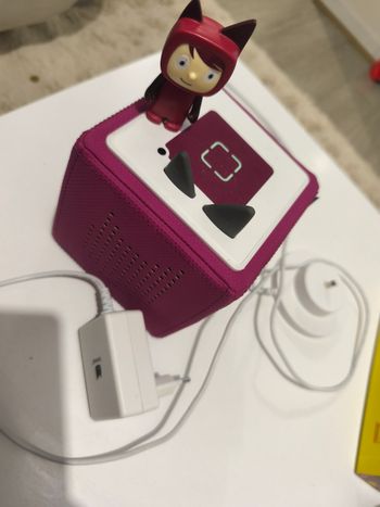 Toniebox 1 + créatif+ chargeur acheté le 05/12/2024