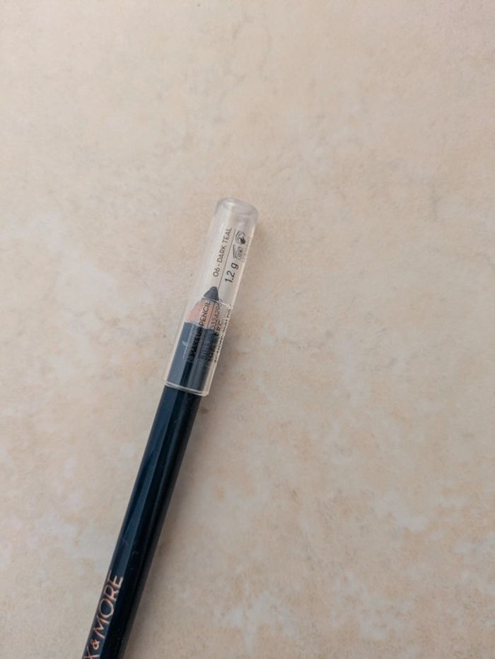 Crayon neuf yeux maquillage dark teal 06 max&more - photo numéro 3