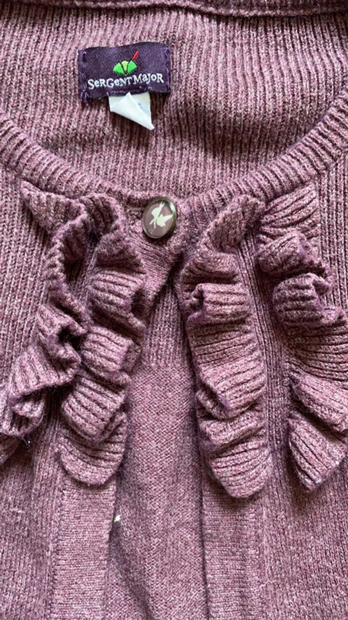 Gilet sergent major violet - photo numéro 4