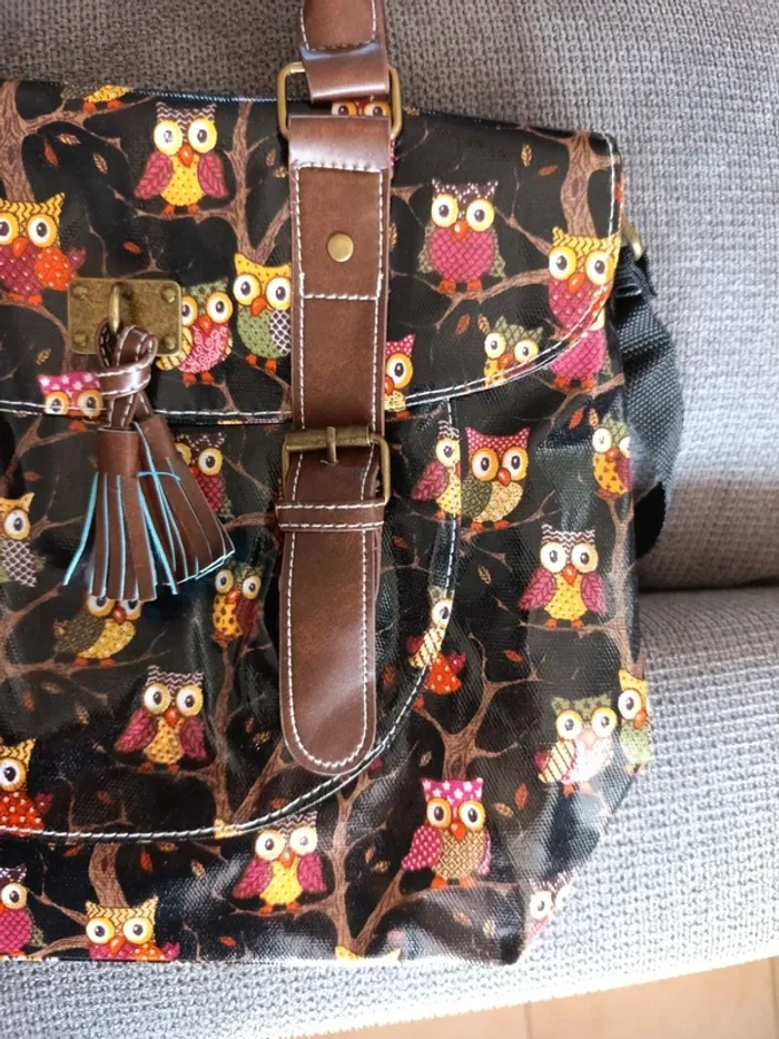 Sac neuf hibou - photo numéro 4