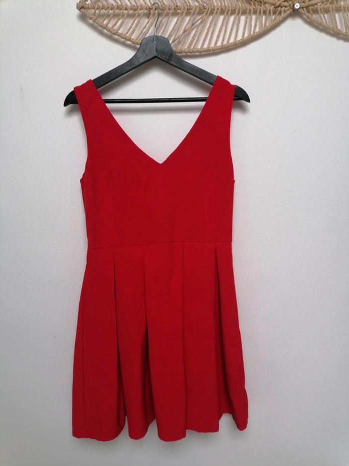 Robe rouge patineuse Pimkie