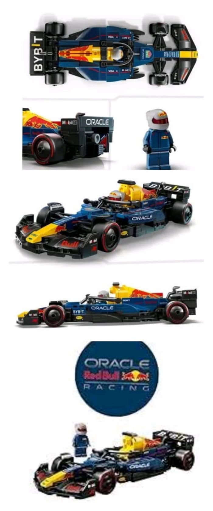 Lego voiture F1 oracle red bull racing - photo numéro 2