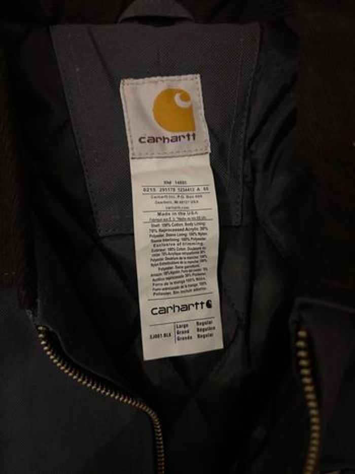 Veste Harrington carhartt rework - photo numéro 7