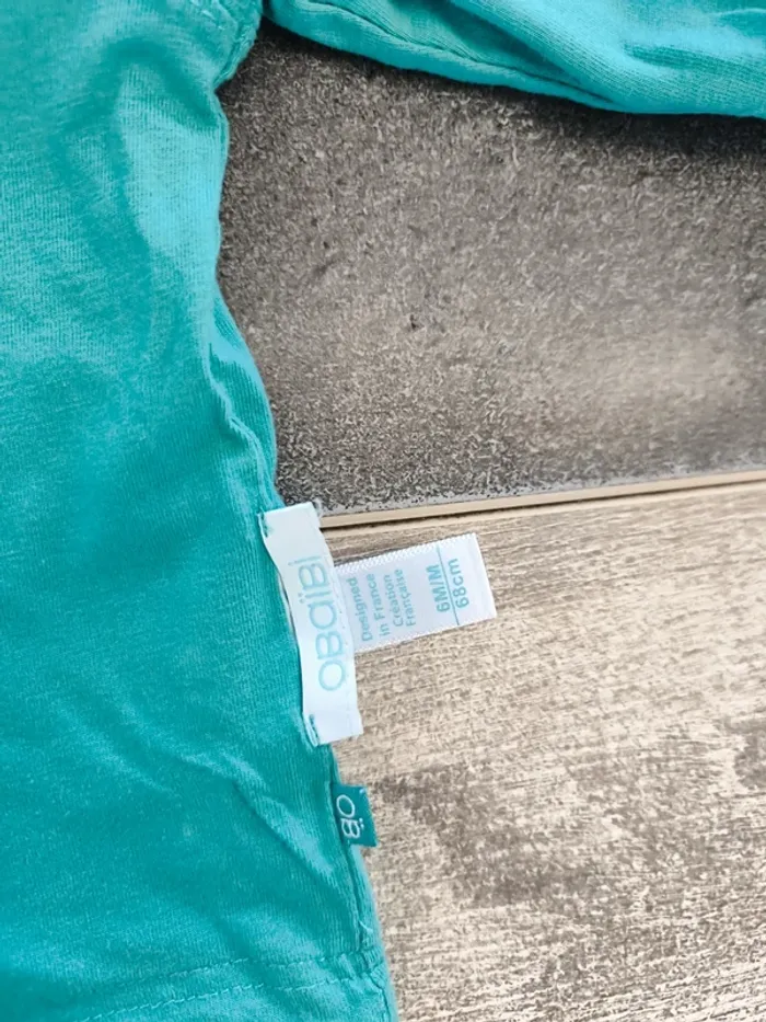 Gilet zippé réversible garçon 6 mois obaibi - photo numéro 11