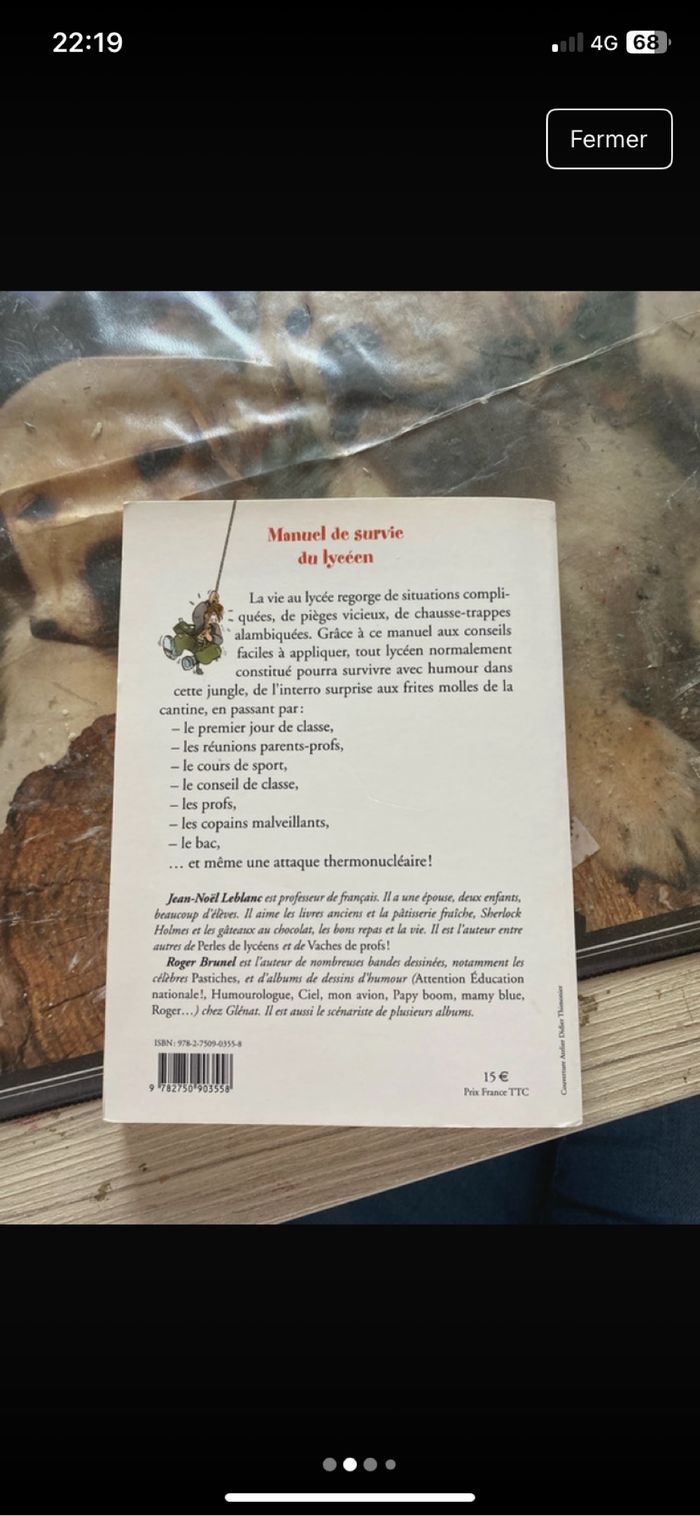 Livre manuel de survie du lycéen - photo numéro 2