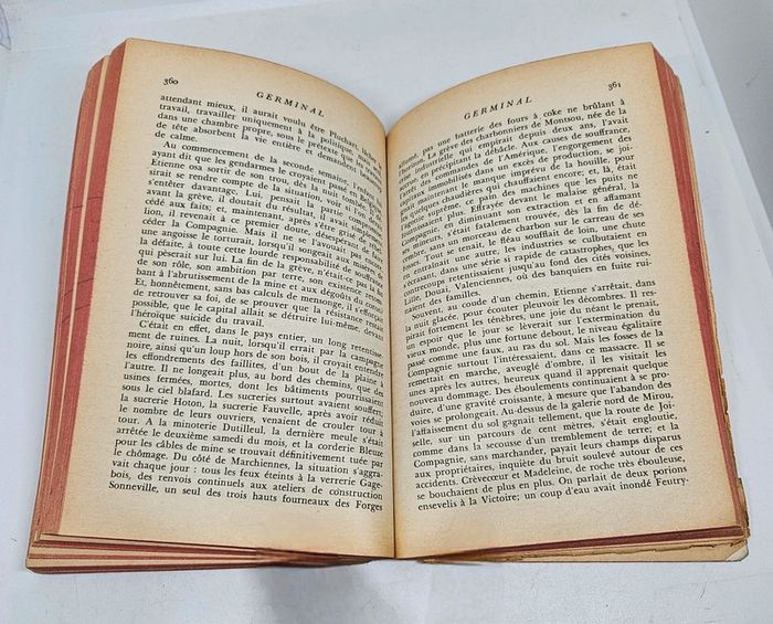 "Germinal", de Zola.
512 pages.
Le livre de poche. 
ISBN : 2.253.00422.7 - photo numéro 7