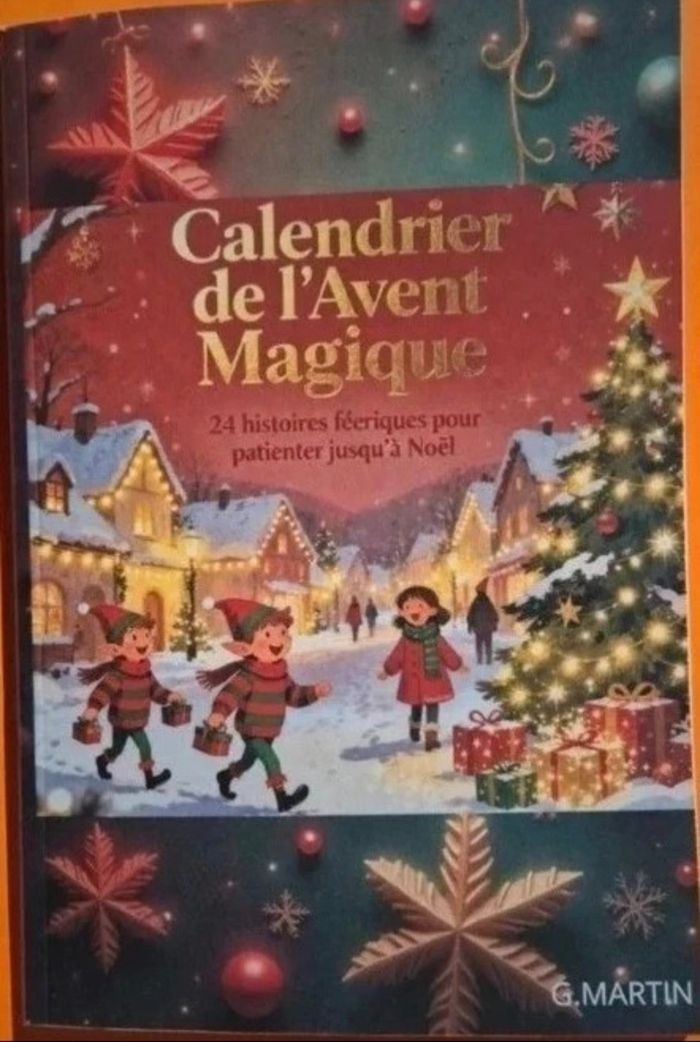 Calendrier de l’Avent Magique, livre féérique pour enfants