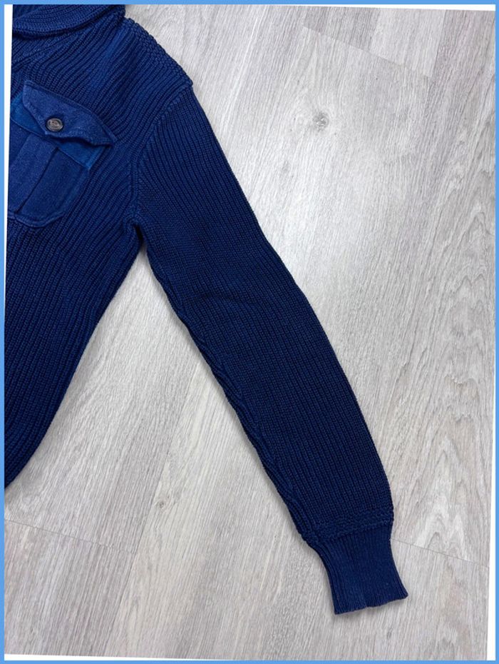 Pull col roulé Ralph Lauren Vintage Bleu marine Taille S - photo numéro 10