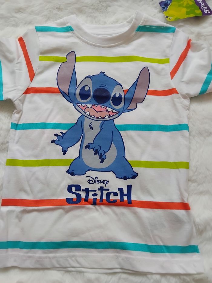 Tee-shirt enfant Stitch Disney neuf 4 ans