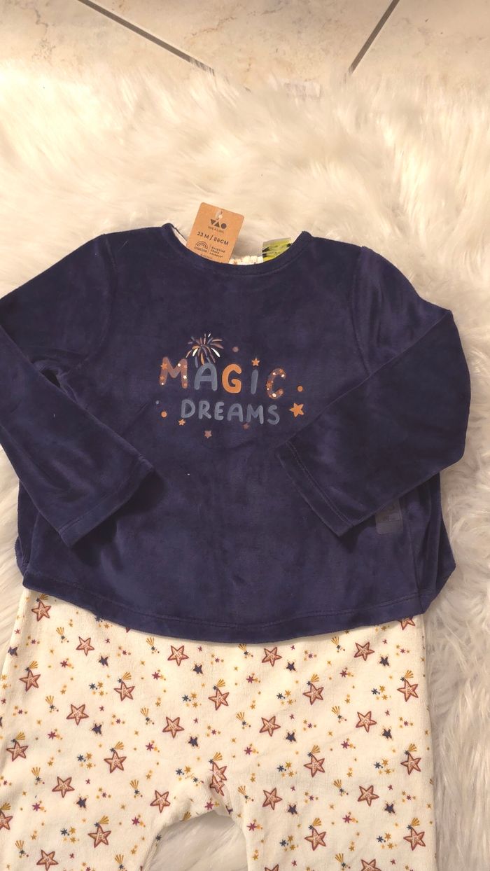 (Neuf non porté ) 🏷💙😍 superbe pyjama 23 mois garçon 😍💙🤩 - photo numéro 2
