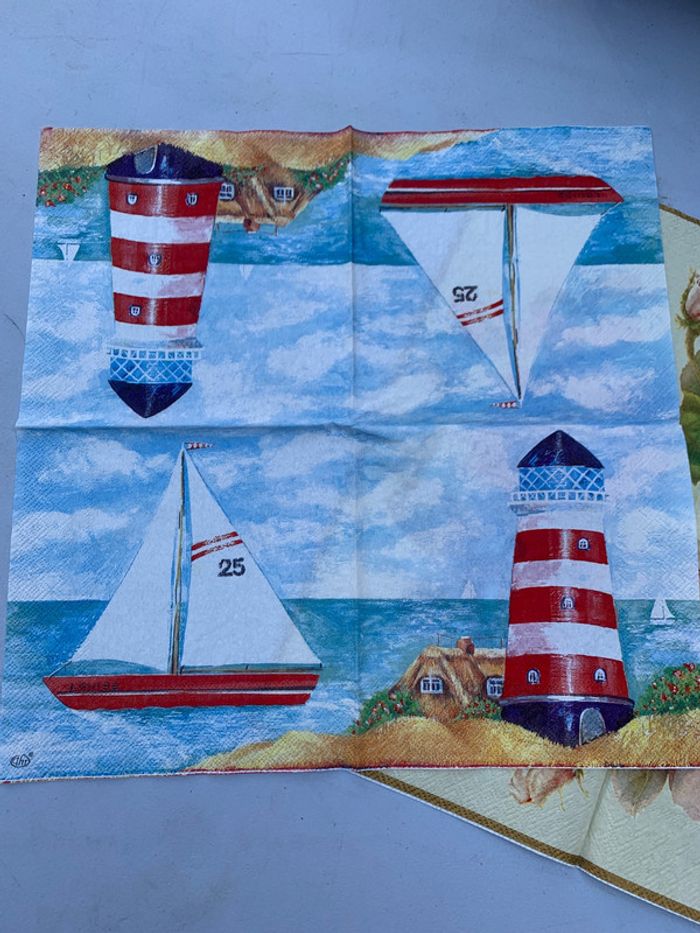 Lot de 6 serviettes décoratives - photo numéro 6