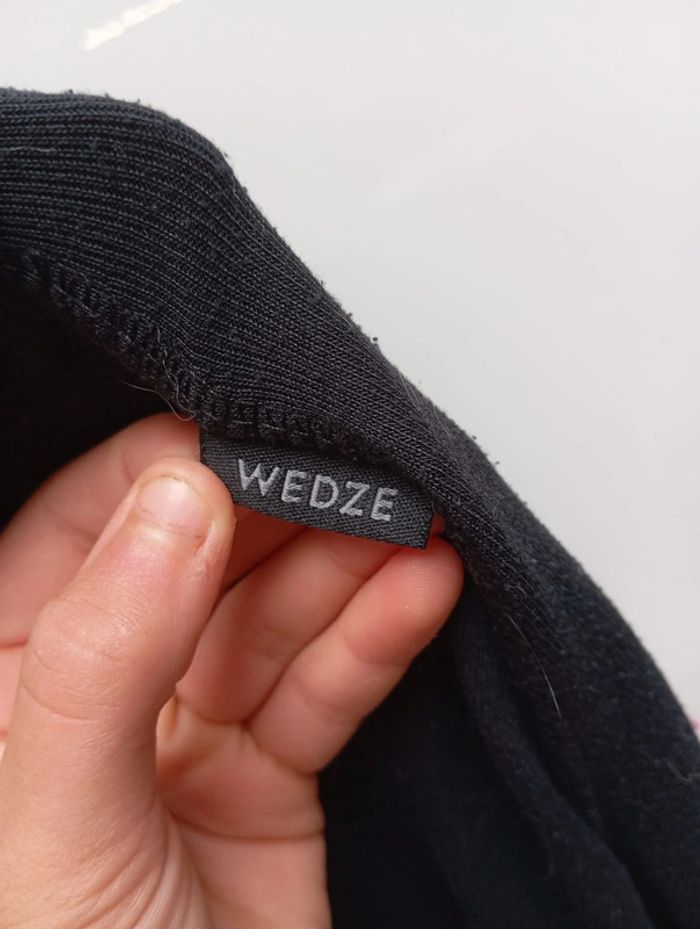 Pull manche longue noir 12 ans Wedze - photo numéro 2
