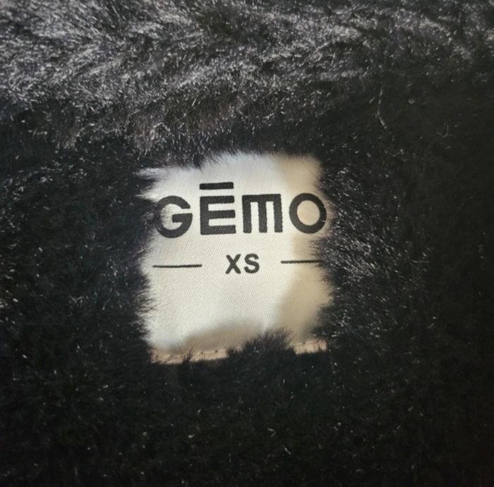 🧥 Veste aviateur noire Gémo taille XS / 34 - photo numéro 4