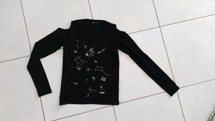 T-shirt manches longues fille 16 ans v10