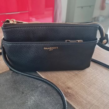 Sac à main Balabooste grain noir